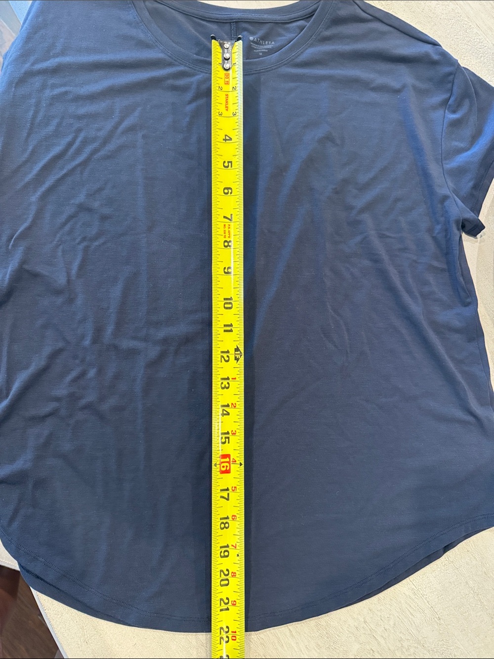 Athleta Move With Ease Short Sleeve Tee in color Eclipse - Picture 5 of 5